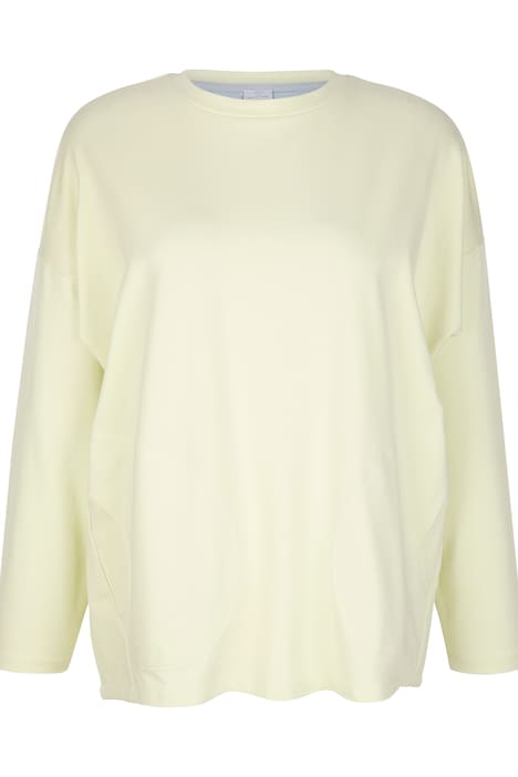T-Shirt, oversized, Rundhals, Langarm