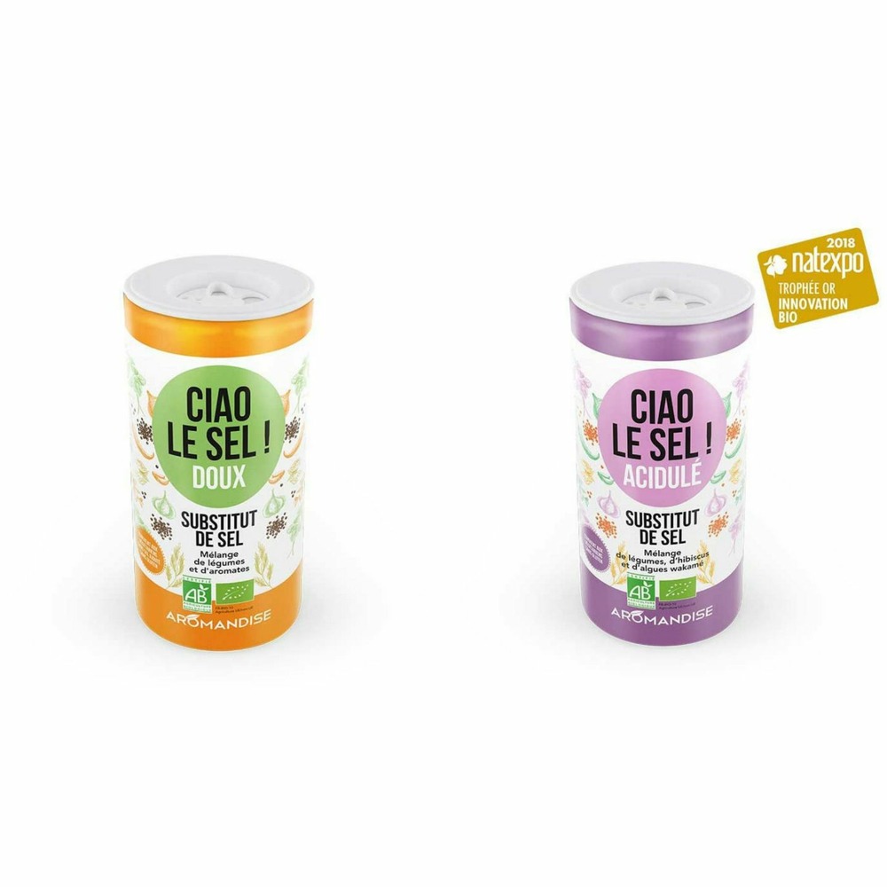Duo de susbtituts de sel : doux et acidulé