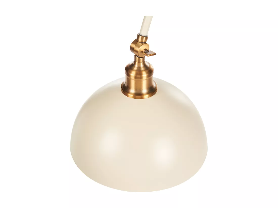 Lampadaire LENNON Réglable Métal Beige clair