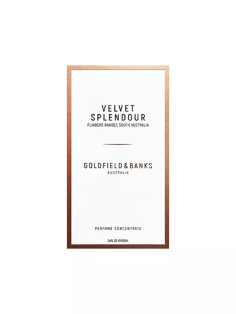 GOLDFIELD&BANKS Velvet Splendour Eau de Parfum 100ml keine Farbe