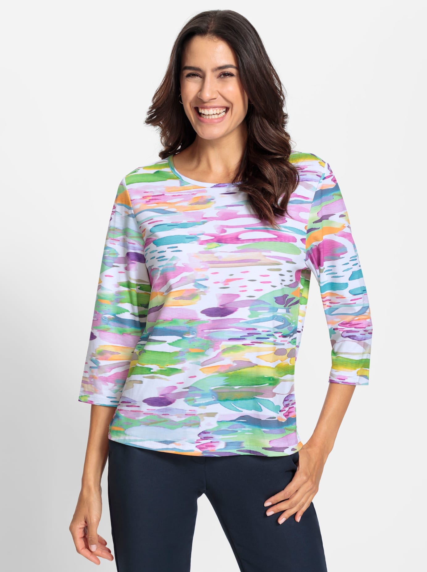 Inspirationen Print-Shirt »Print-Shirt«, 1 Stk.