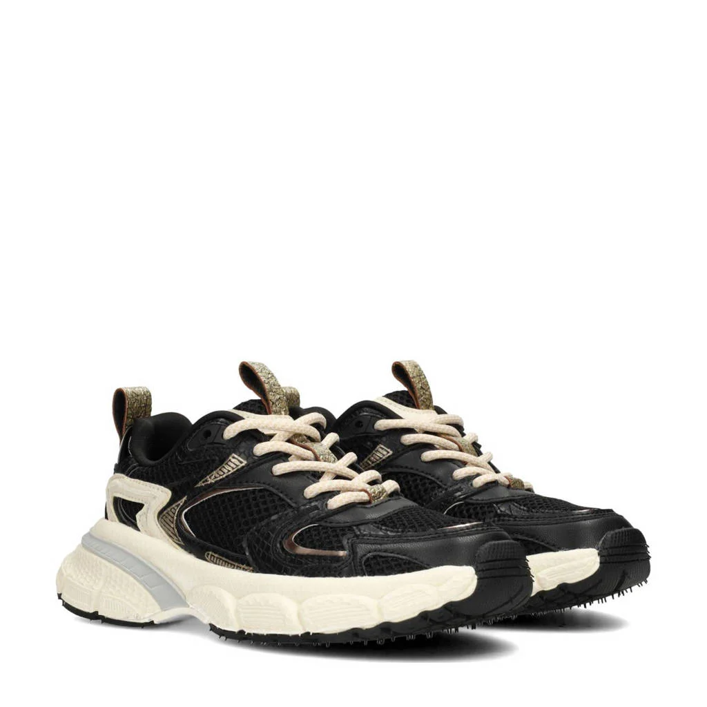 POSH by Poelman Lolachunky sneakers zwart/goud