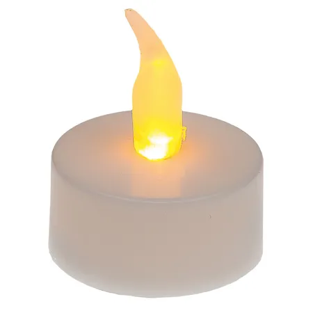 Idena LED Teelichte mit Batterien, 24 Stück