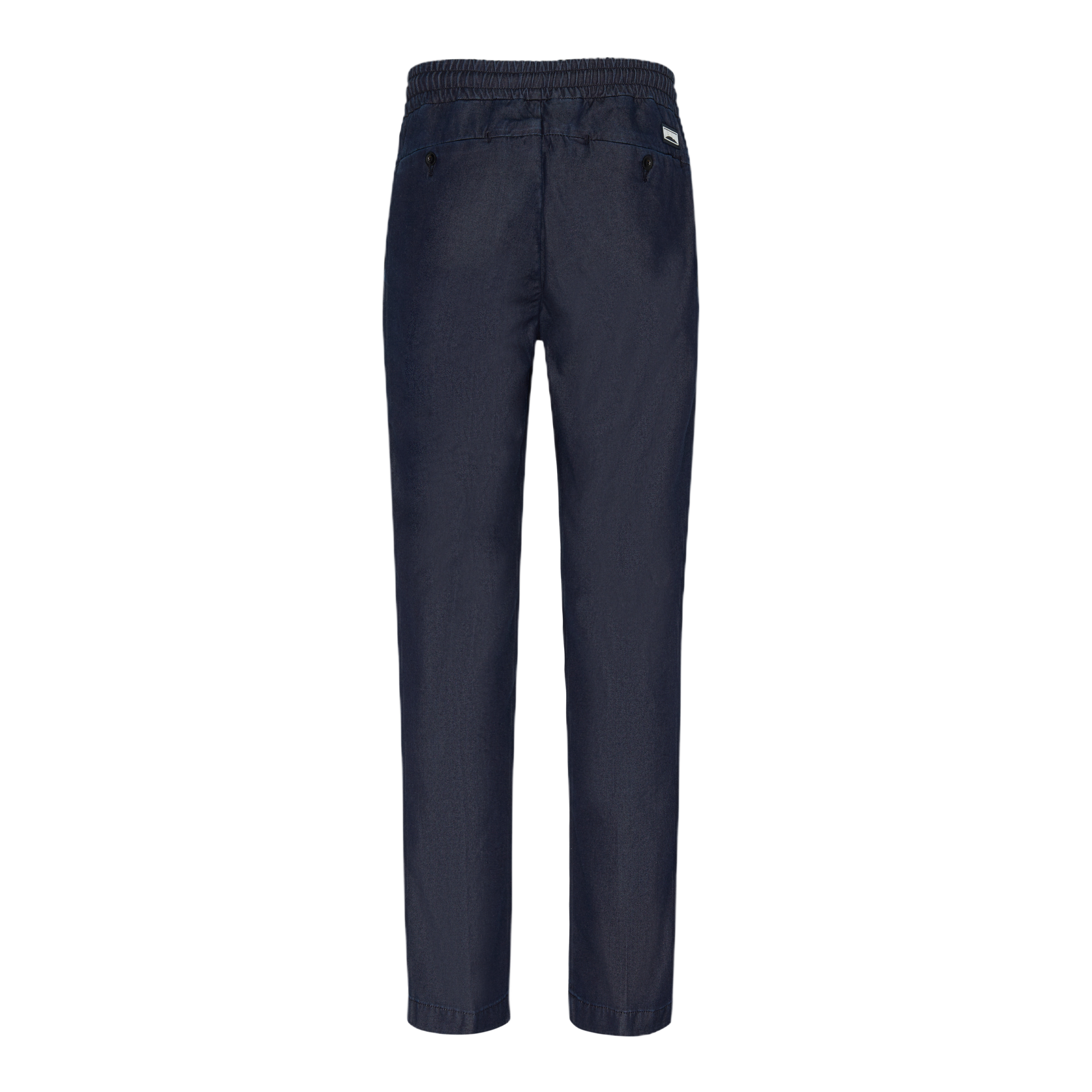 Pantalon Taille Élastique en Coton et Soie Homme