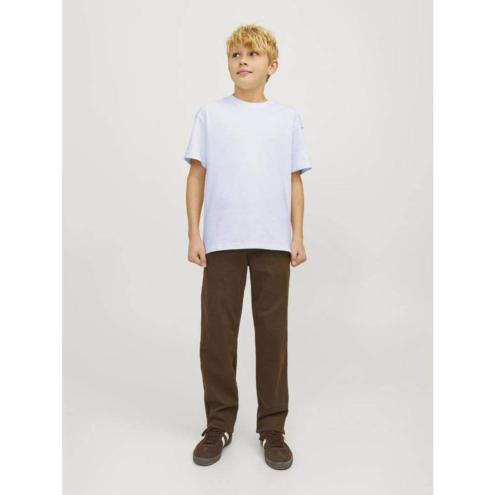 Køb Jack & Jones Junior White Eurban Edge T-Shirt Noos