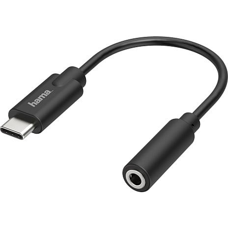 Hama&ampnbsp;audioadapter USB-C 3,5 mm Jack stereo