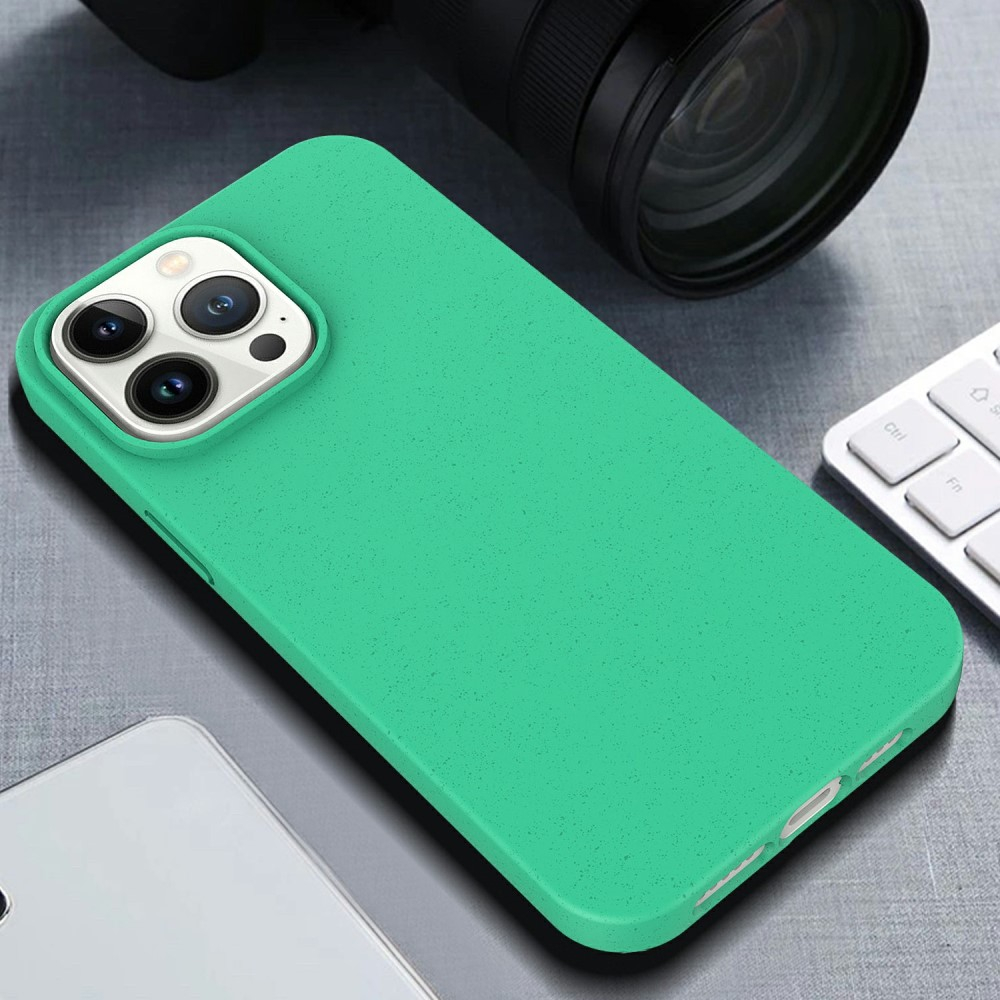 iPhone 15 Pro Max Bio Gummi Schutzhülle Eco Friendly Nachhaltig Kompostierbar - Rosa