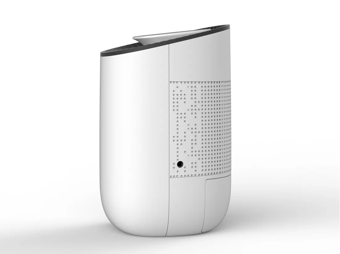 Déshumidificateur 21W avec lumière LED pour des petites surfaces