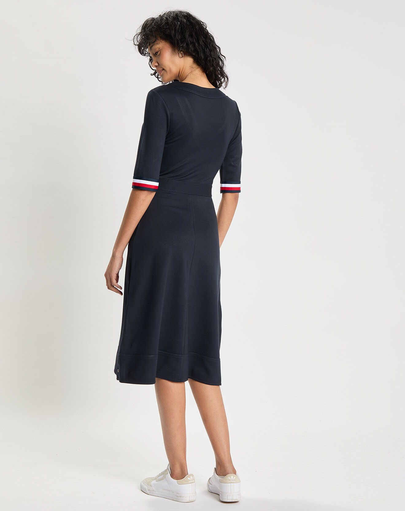 Tommy Hilfiger Robe Classique Flag bleu marine