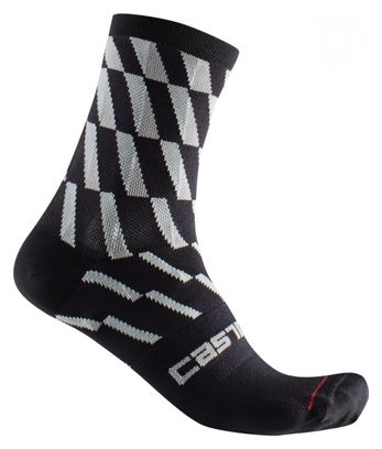 Chaussettes Castelli Pendio 12 Noir / Bleu