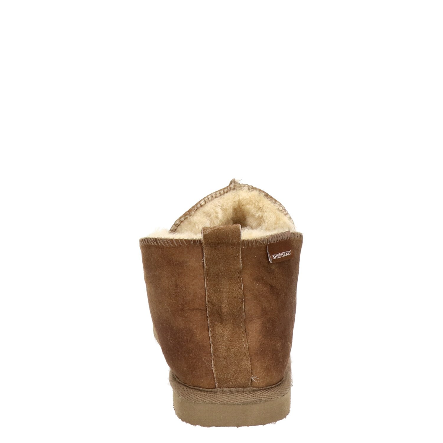 Annie dames pantoffel Shepherd Cognac