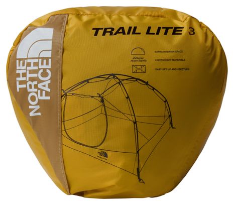 Tente 3 Personnes The North Face Trail Lite 3 Beige/Jaune