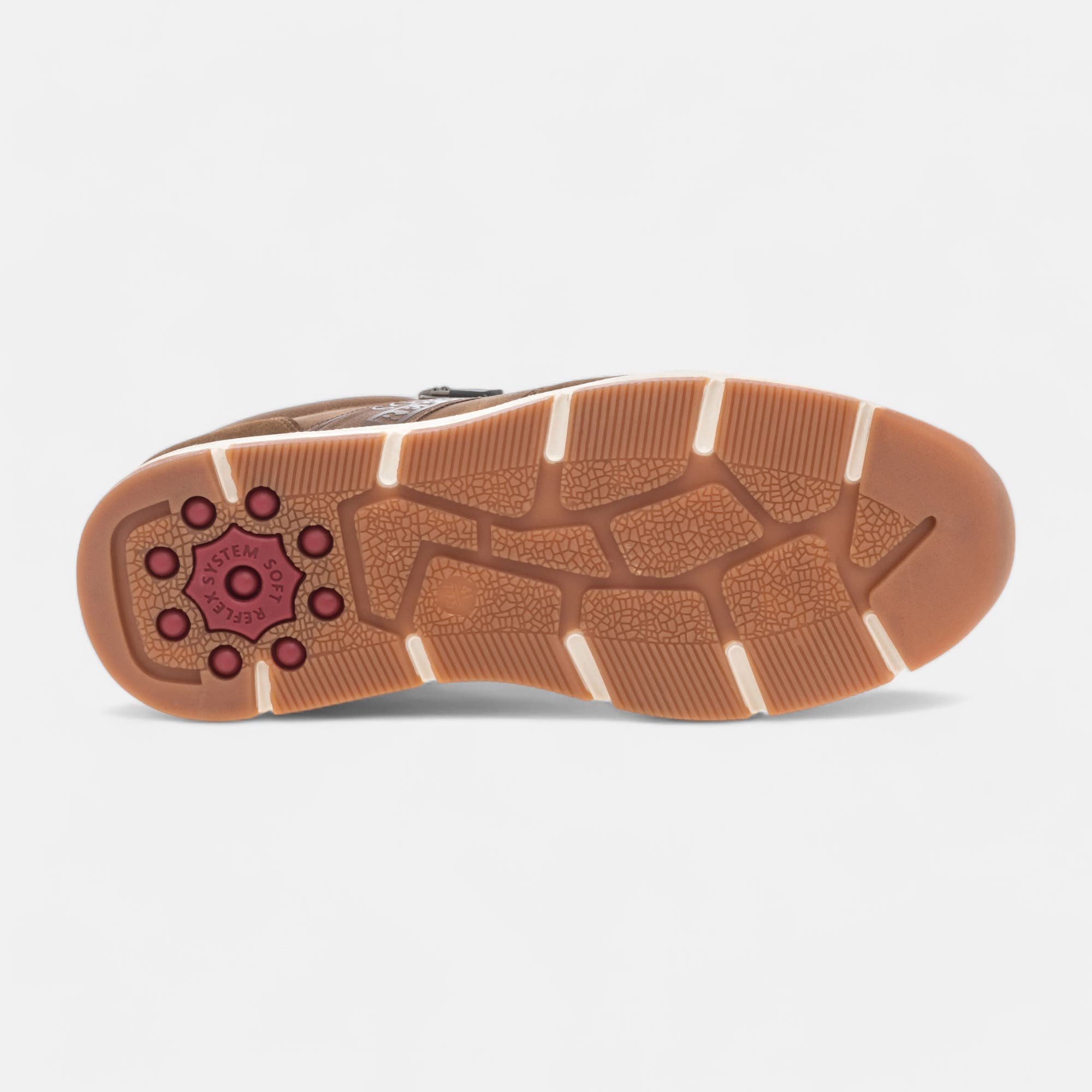 Baskets basses Homme cognac
