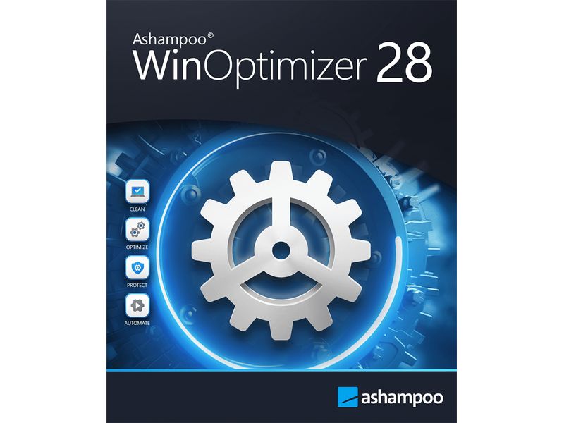 Ashampoo WinOptimizer 28 ESD, Vollversion, 3 PC Entdecke die nächste Generation der Systemoptimierung