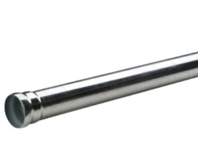 GM-X rør DN 100X3000 mm. - Galvaniseret