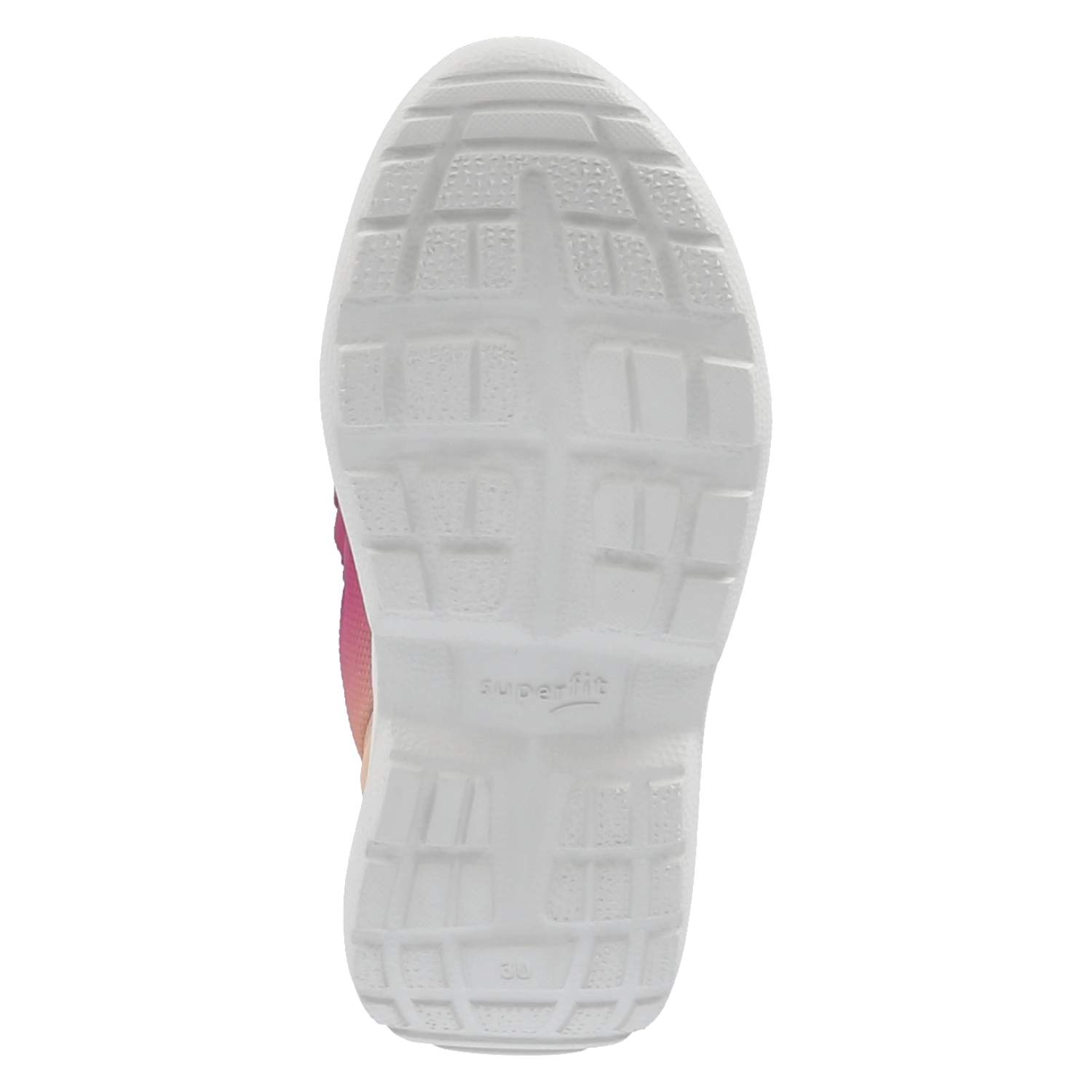 Superfit Low Sneaker RUSH - pink/orange