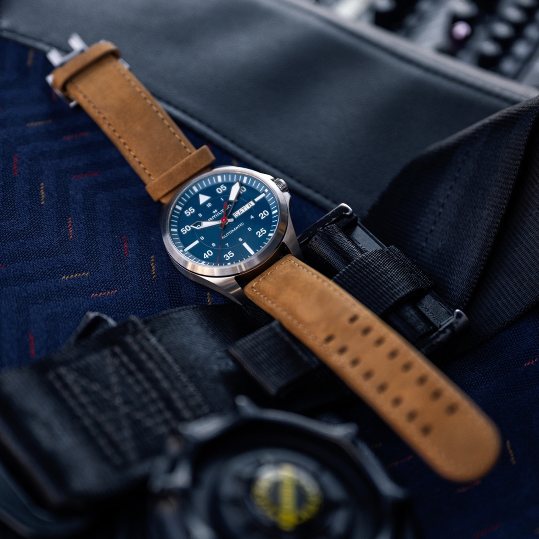 Hamilton Khaki Aviation Pilot Air Glaciers 42mm Special Edition