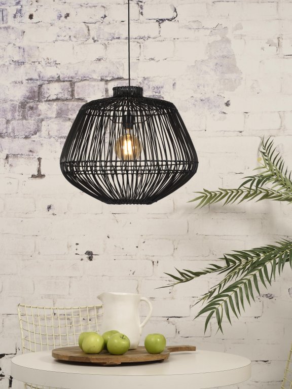 Good&Mojo Madagascar hanglamp Ø60 zwart