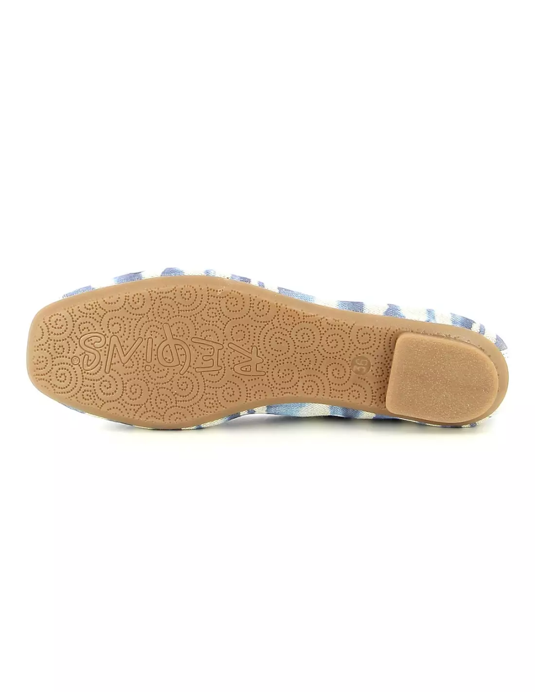 REQINS HESTELLE - Ballerines & babies Azur