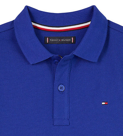 Tommy Hilfiger Polo - Flagge - Keil Blue