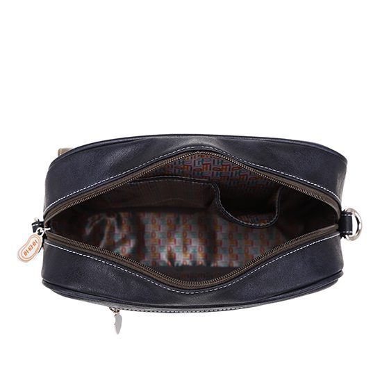 Hi-di-Hi Schoudertas Woodstar Navy – Army Green
