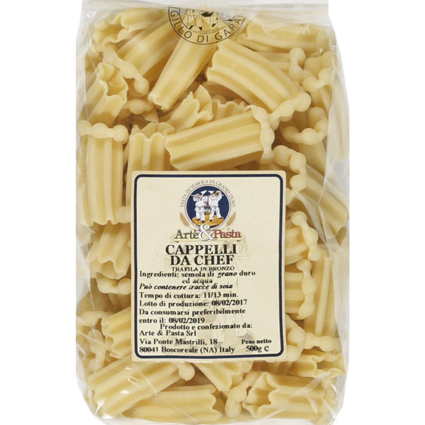Arte&Pasta Cappelli da Chef