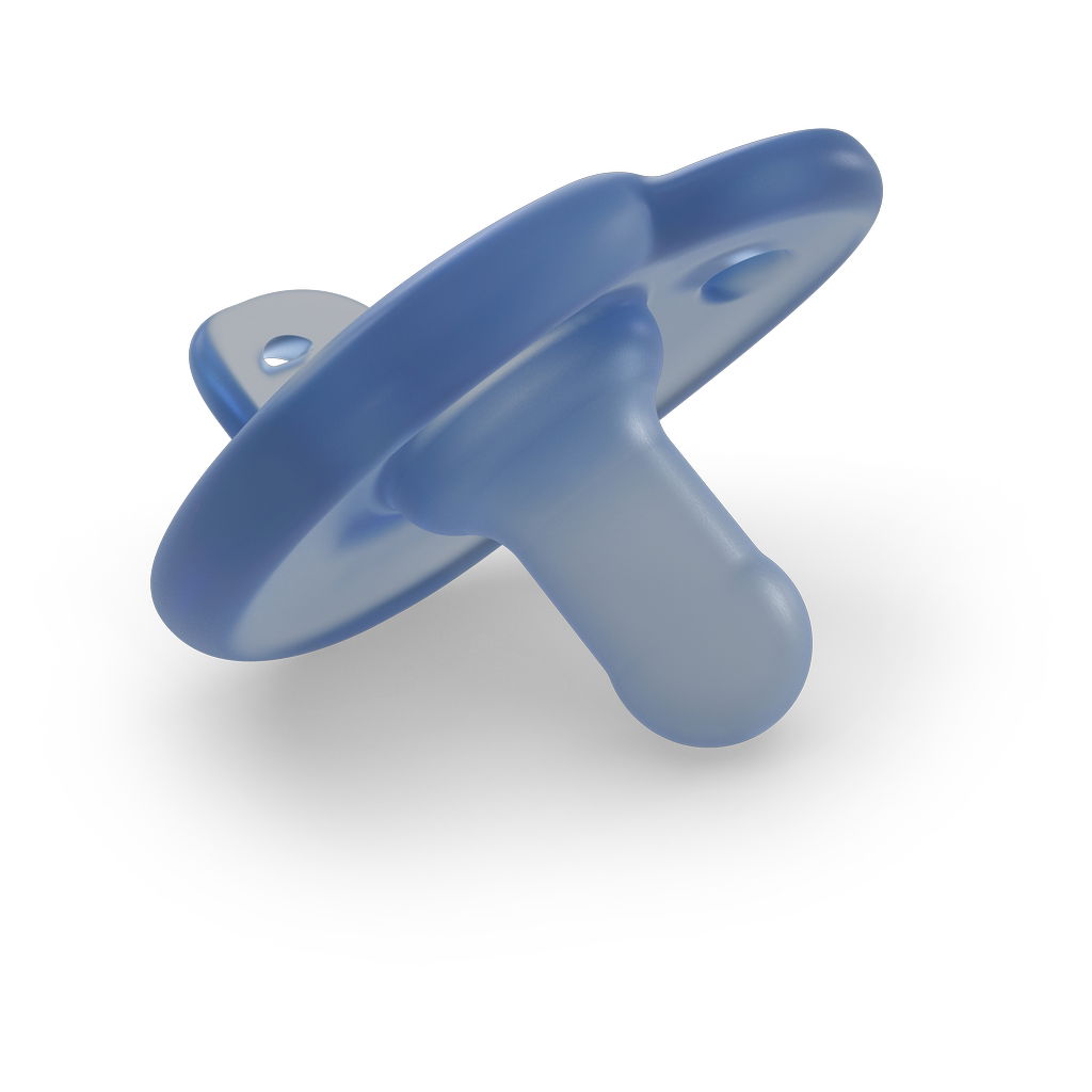 Philips AventPhilips Avent   Beruhigungssauger Curved Soothie blue