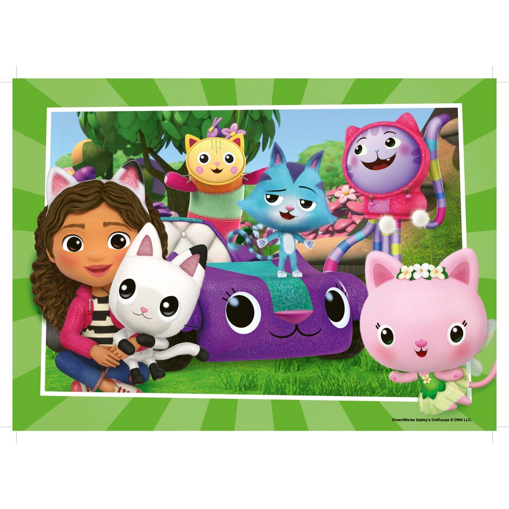 Ravensburger Gabby's Puppenhaus 4 x 42-teiliges Puzzle-Set
