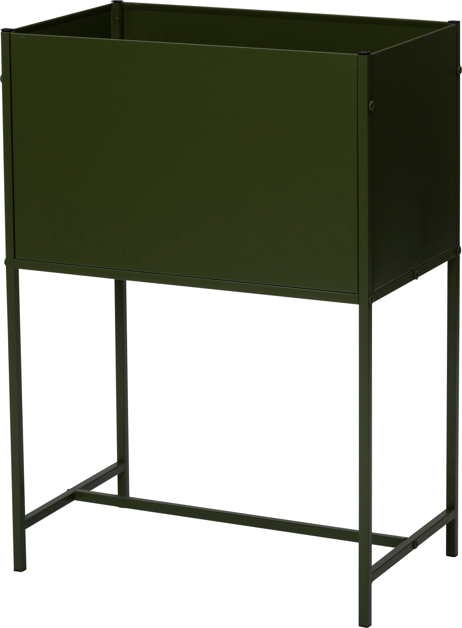 Intratuin plantenbak op voet Varda groen 50 x 30 x 70 cm