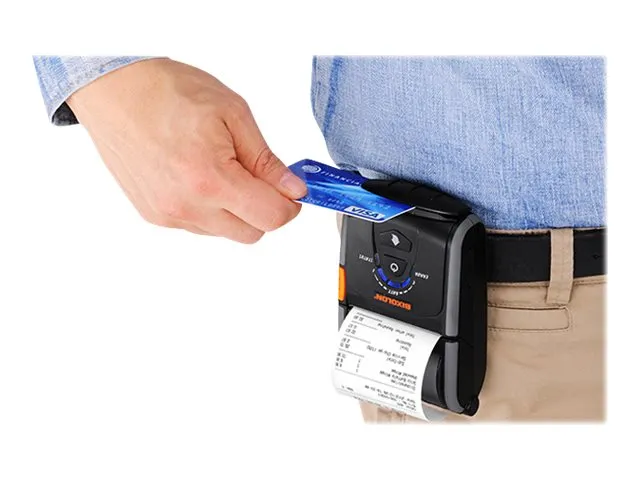 BIXOLON SPP-R200III - Kvitteringsprinter - direkte termisk - Rulle (5,8 cm) - 203 dpi - op til 100 mm/sek. - USB 2.0, seriel, Wi-Fi(n), Bluetooth 3.0 EDR