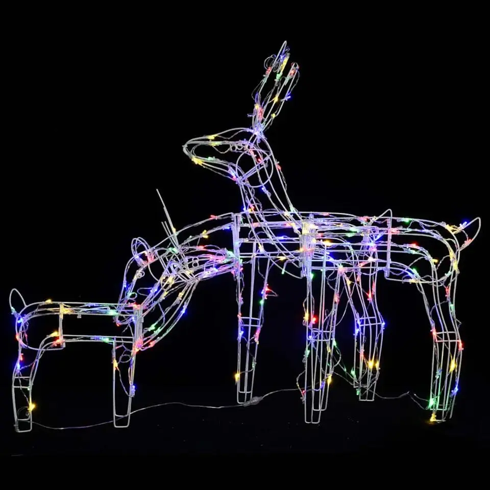 vidaXL - Kerstverlichting - Multikleur