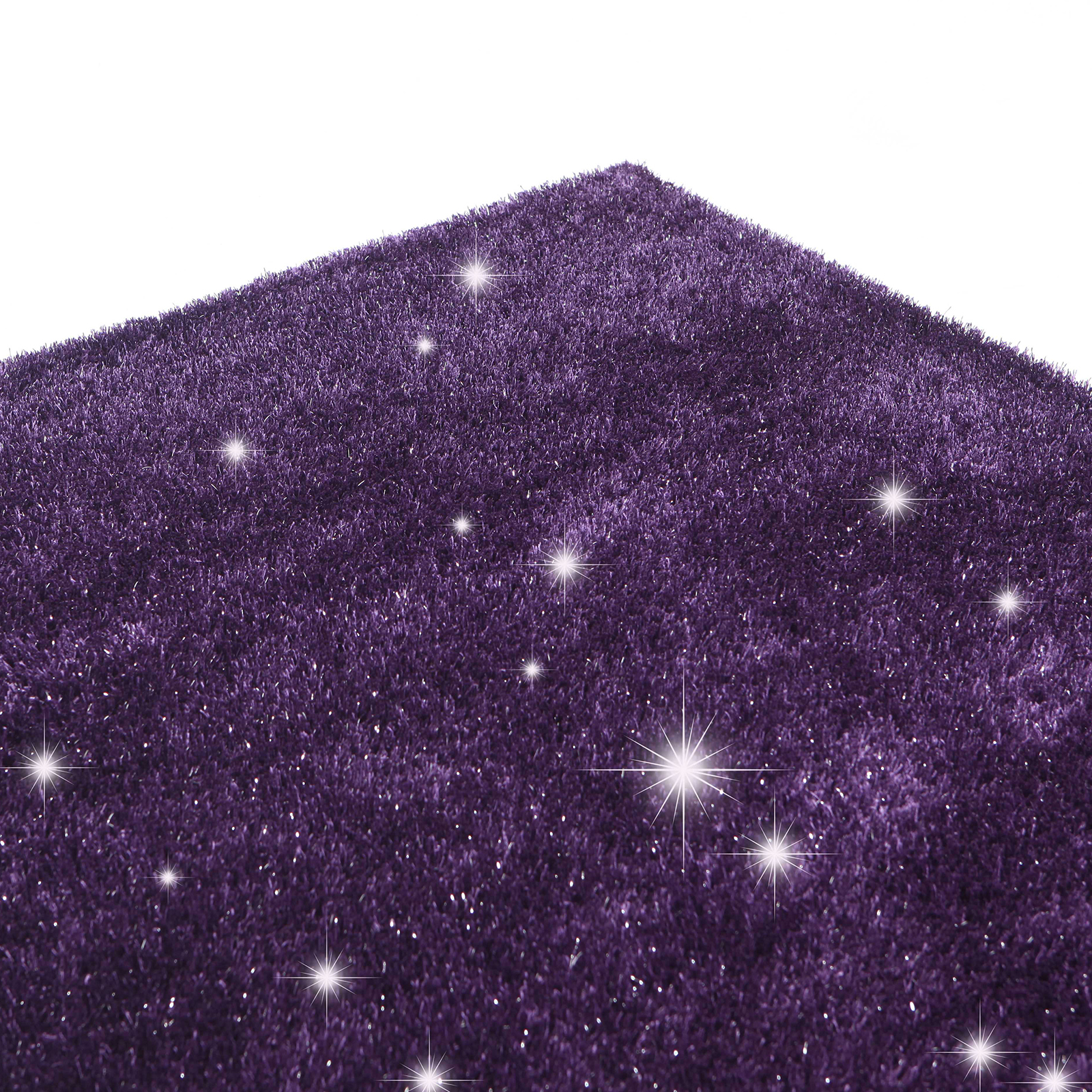 homara Hochflor-Teppich - lila - 80x150 cm