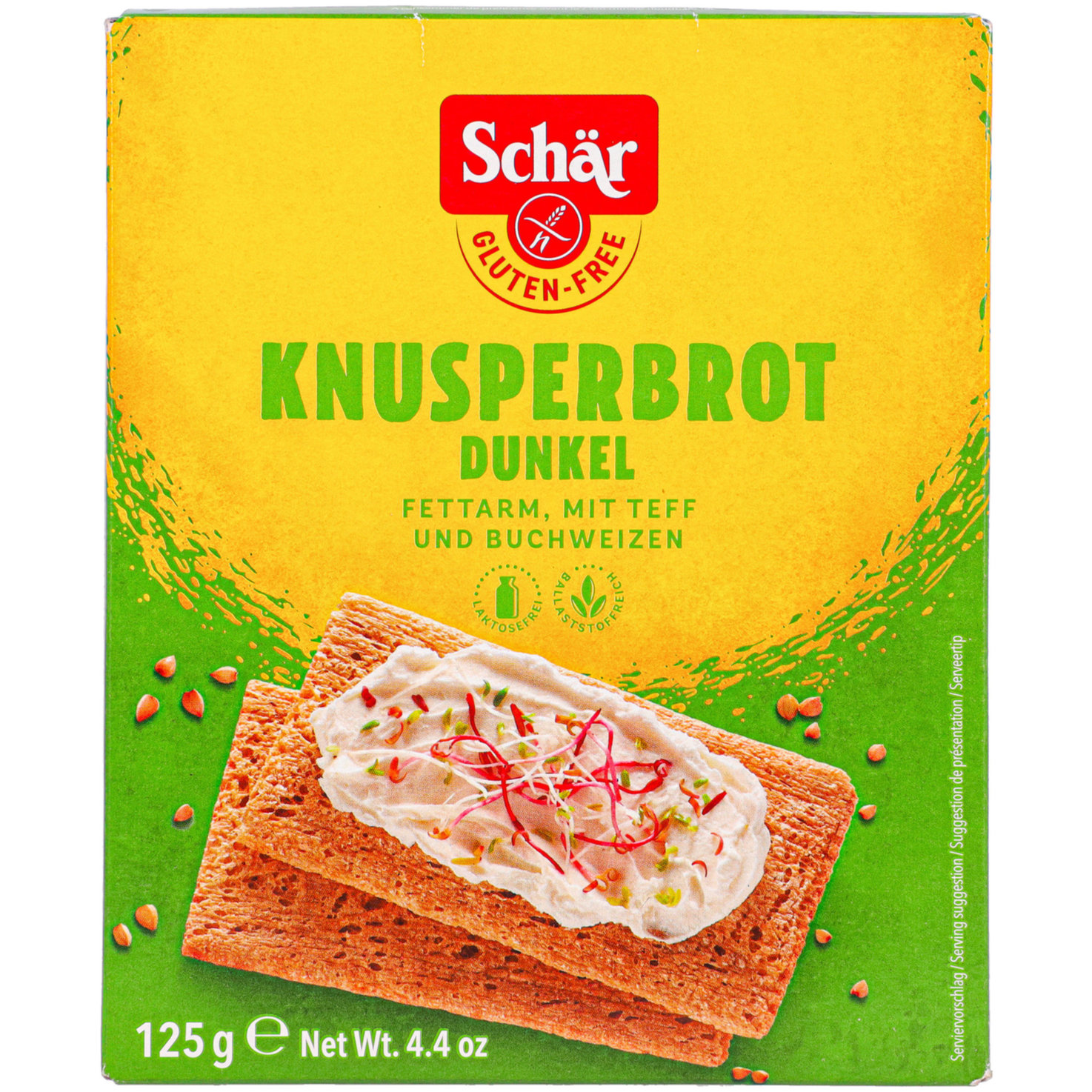 Schär Knusperbrot dunkel glutenfrei