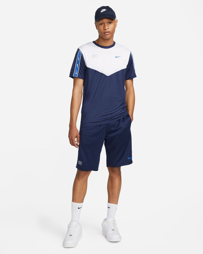 T-shirt Nike Repeat Bleu pour homme