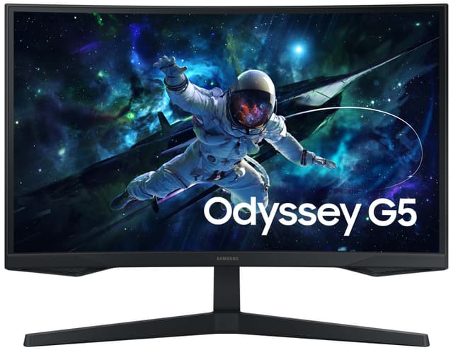 Samsung Odyssey G55C LS27CG552EUXEN 27” buet VA gaming-skærm