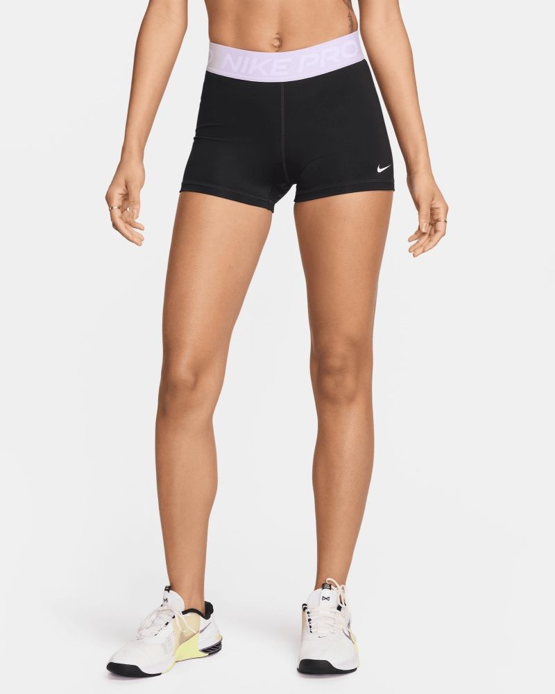 Short Nike Nike Pro Noir & Rose pour femme