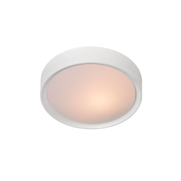 Lucide plafonnière Lex E27 ø 25 cm wit