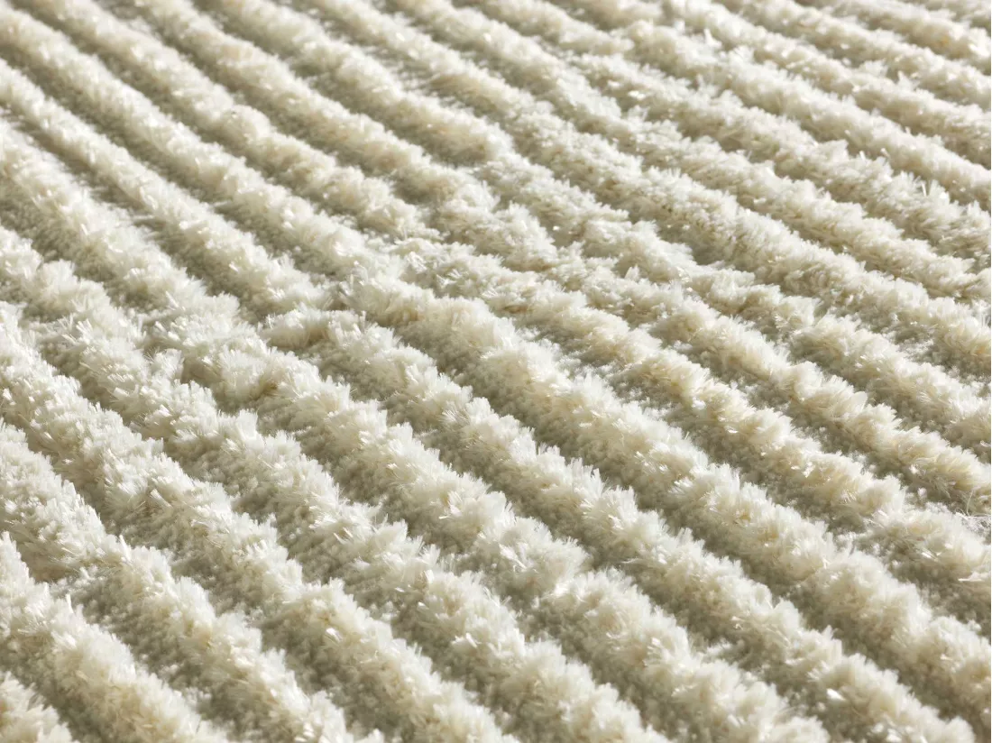 Tapis intérieur - scandinave - crème - 140 x 200 cm - LIMA