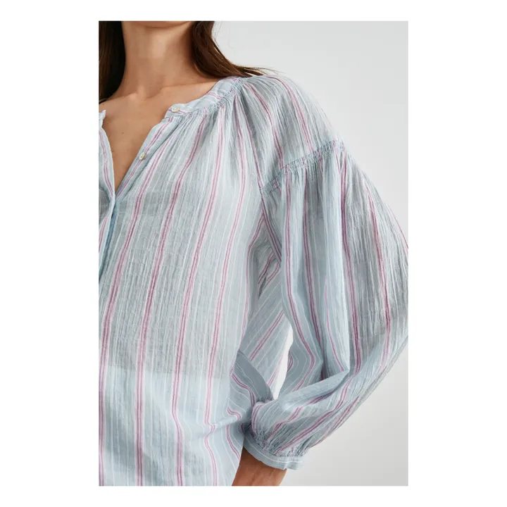 Rails Blouse Kenlie Rayures | Bleu ciel