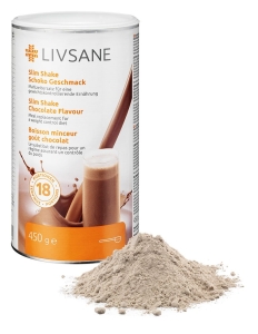 LIVSANE Slim Shake Schoko, 450 g