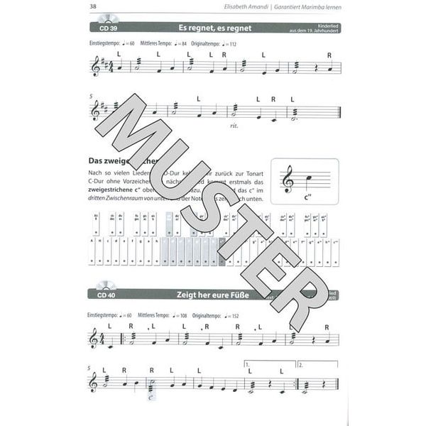 Alfred Music Publishing Garantiert Marimba lernen