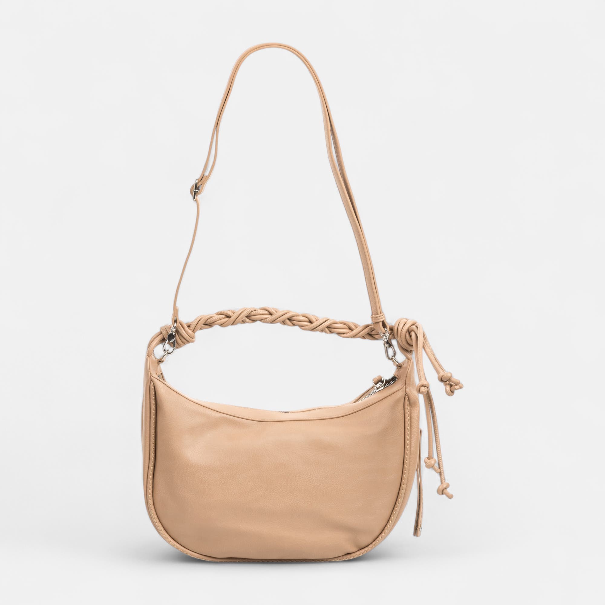 Sac à main beige