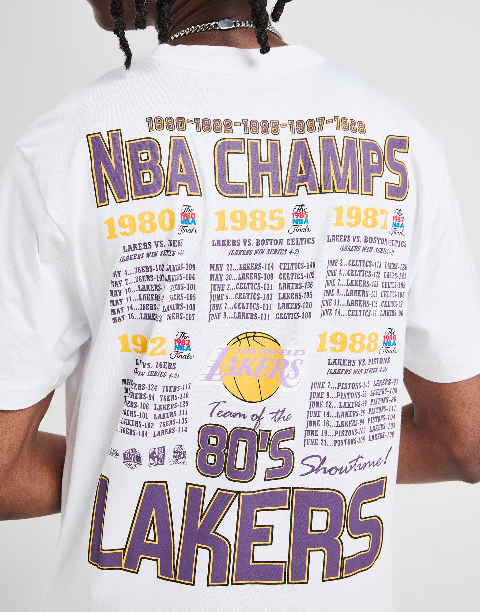 Mitchell & Ness NBA LA Lakers Champions T-Shirt