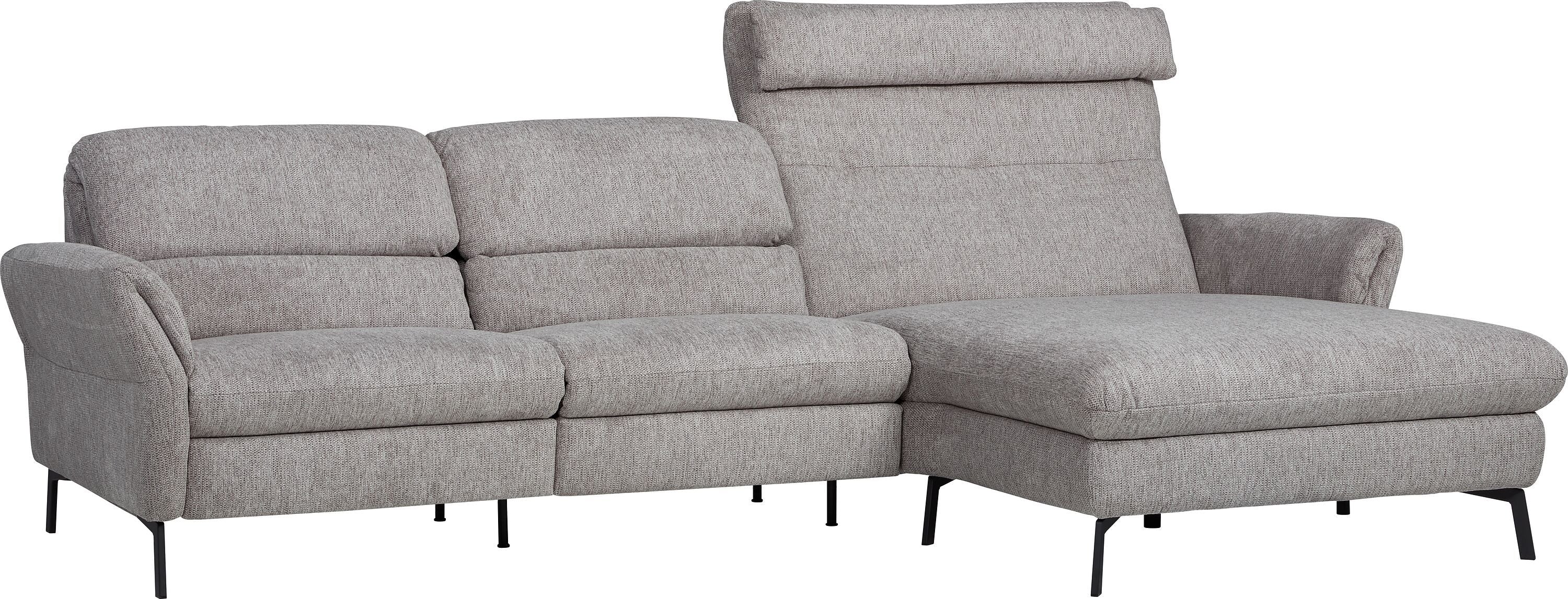 SEBO Ecksofa - Grau / B: 284.0 cm x T: 161.0 cm x H: 84.0 cm