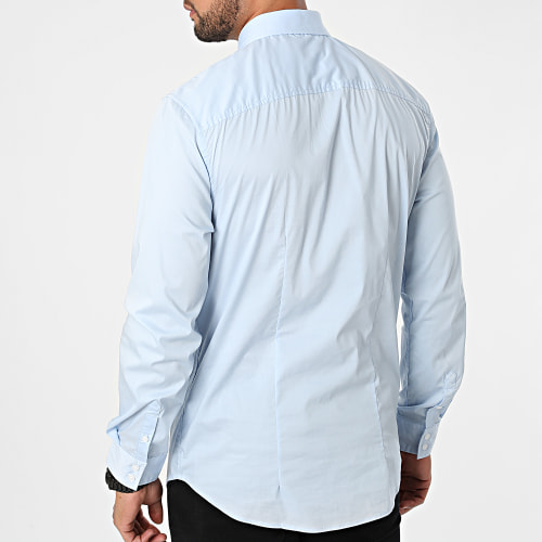 Chemise Manches Longues M1YH20-W7ZK1 Bleu Clair