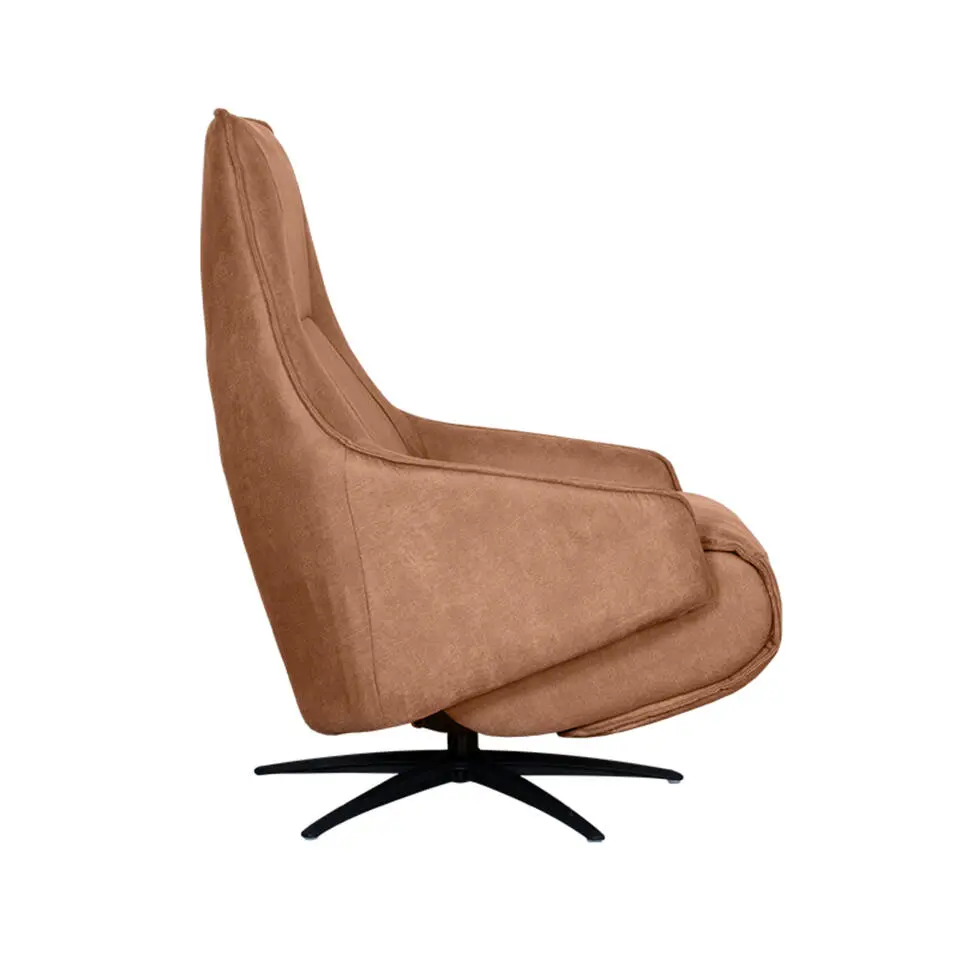 LABEL51 Fauteuil Odense - Cognac - Micro Suede