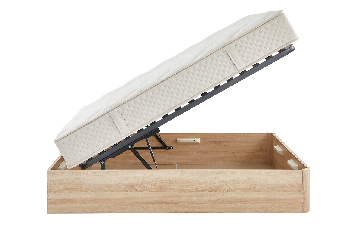 LA REDOUTE INTERIEURS<br>Conjunto IZY de cama box + colchão de molas ensacadas