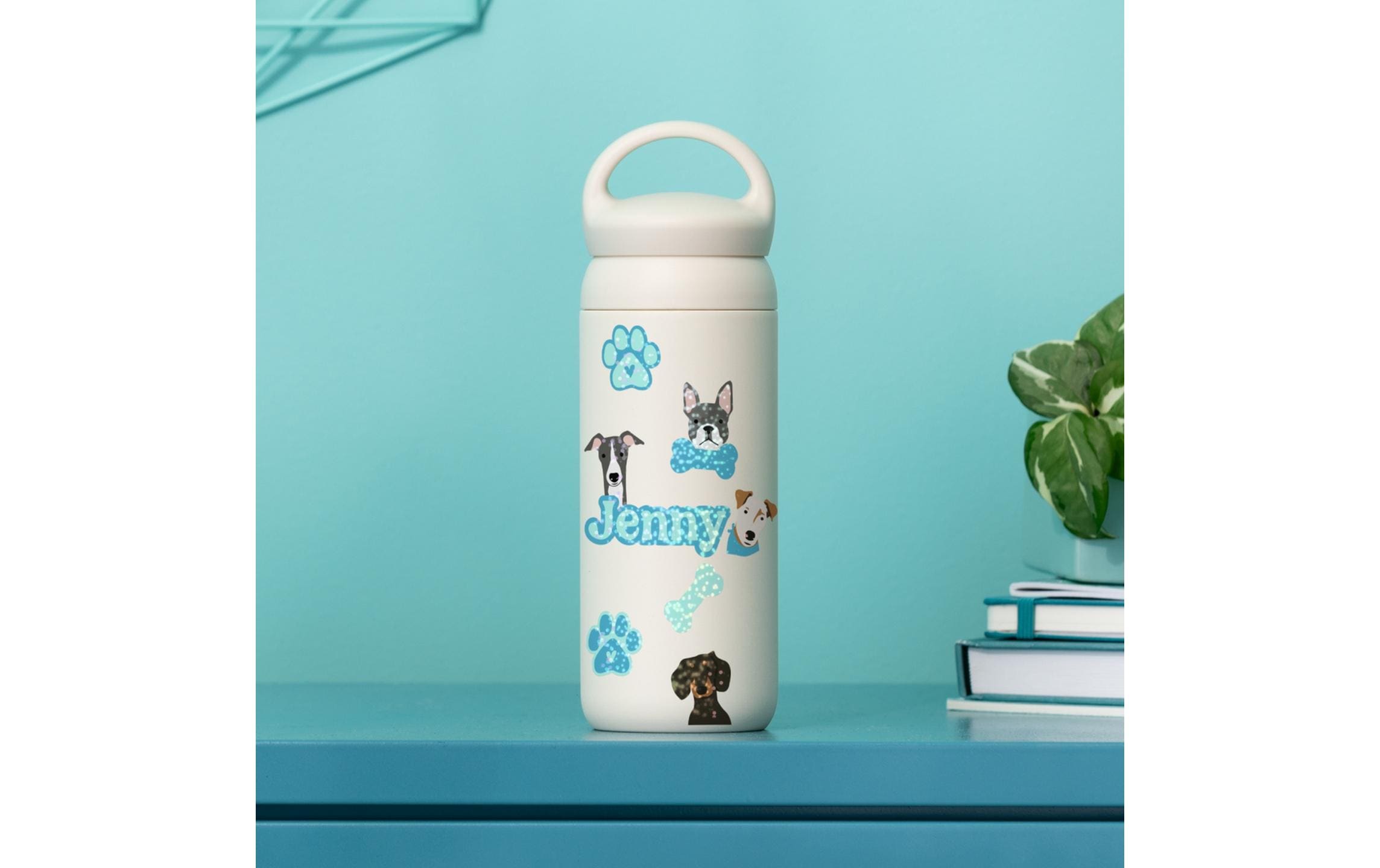 Stickerpapier Joy Xtra A4, 5 Bogen, Weiss HoloBedruckbares, wasserfestes Aufkleberset