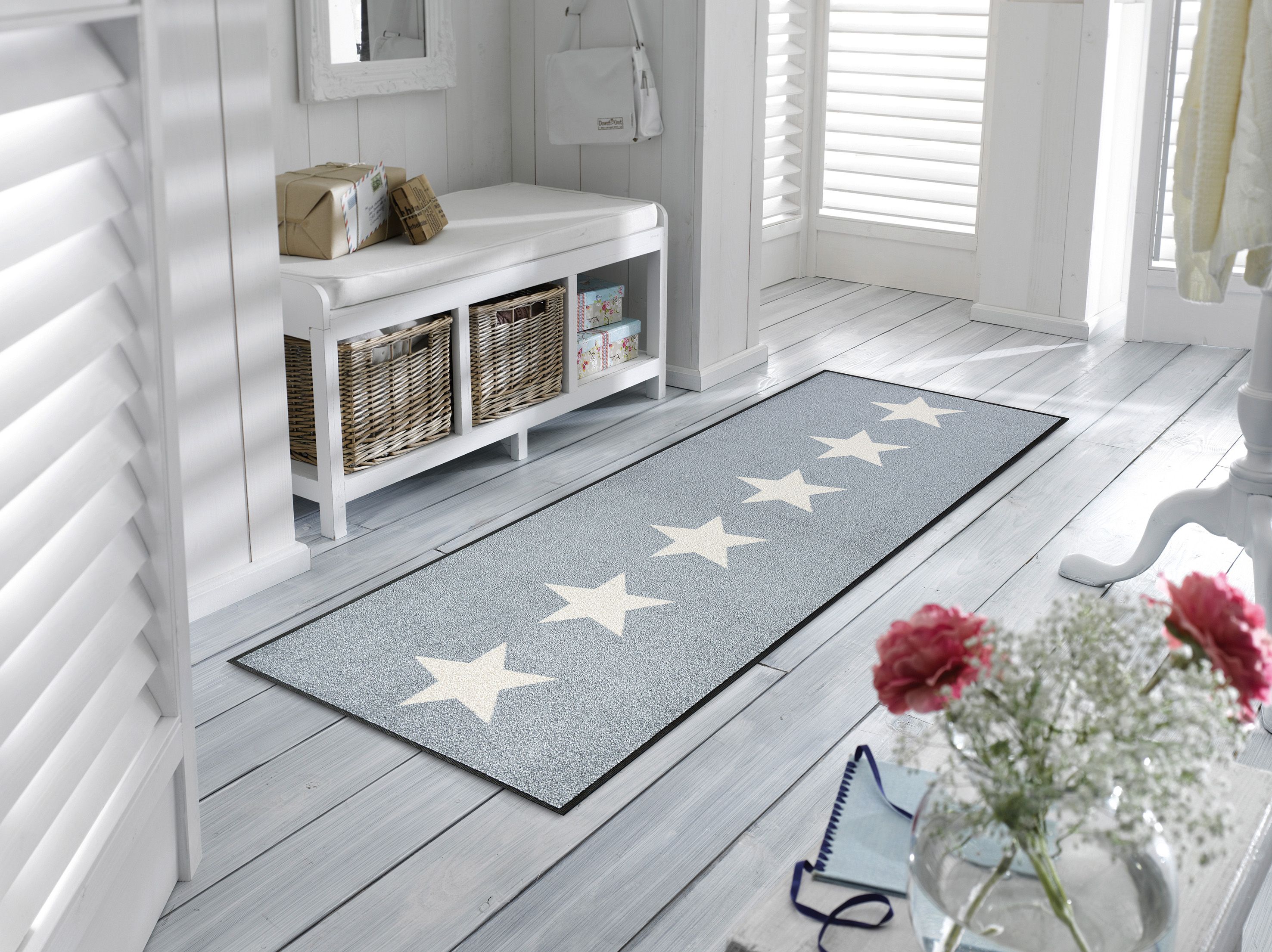 Fußmatte STARS grey