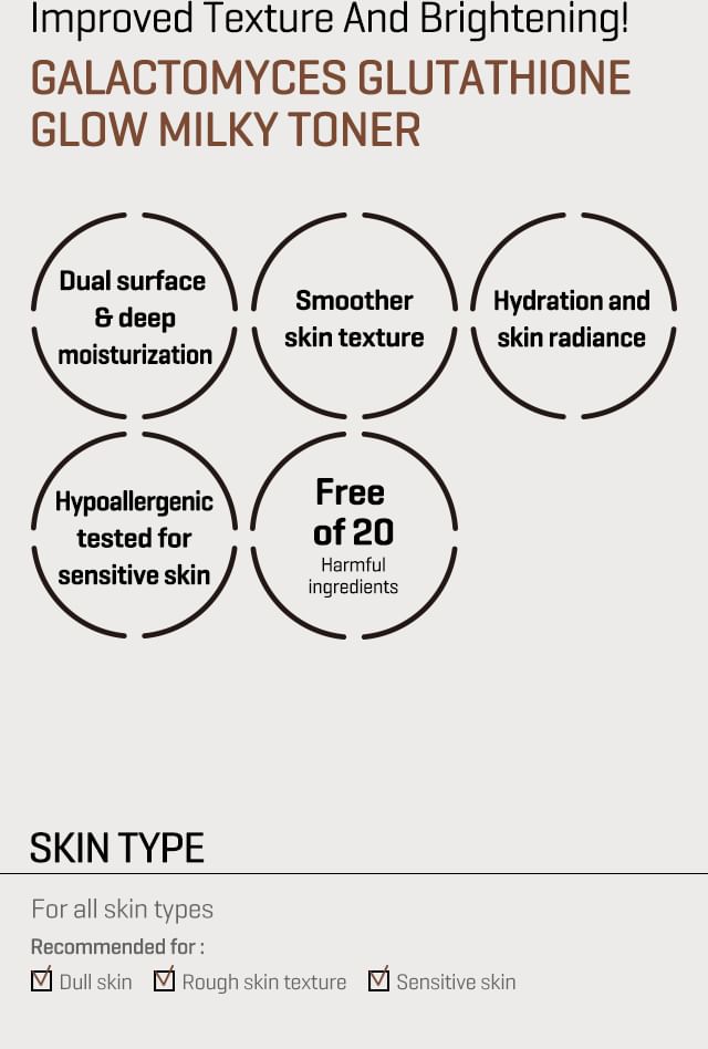 SOME BY MI - Galactomyces Glutathione Glow Melkachtige Toner